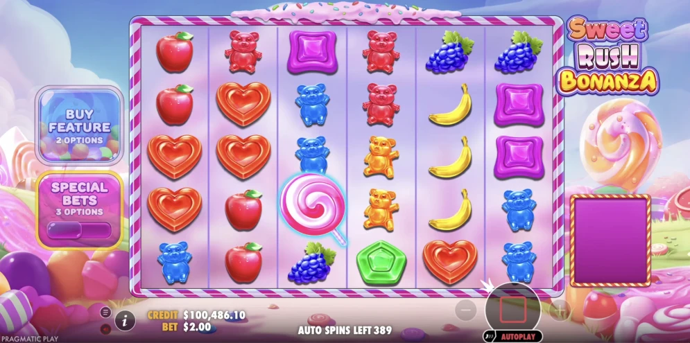 Sweet Rush Bonanza Slot