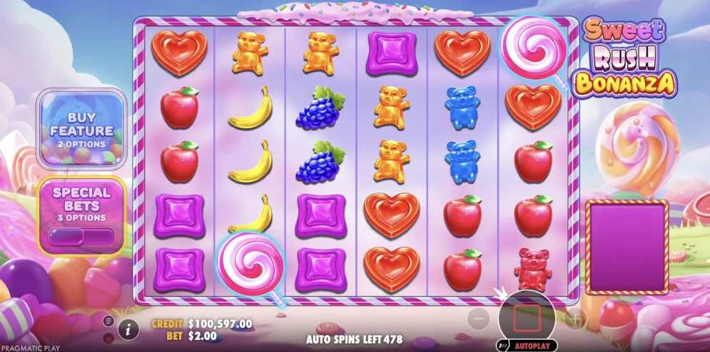 Sweet Rush Bonanza Slot