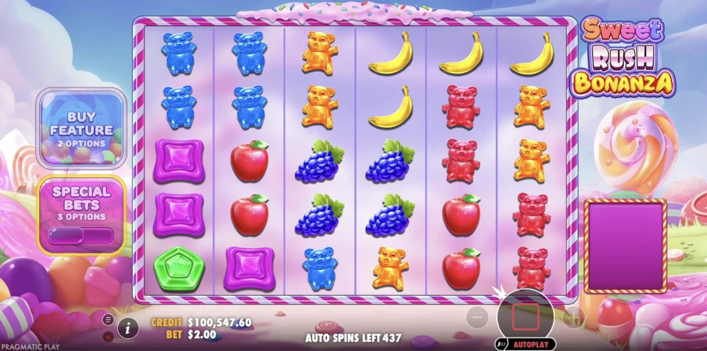 Sweet Rush Bonanza demo